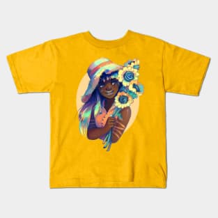 Sunflowers Kids T-Shirt